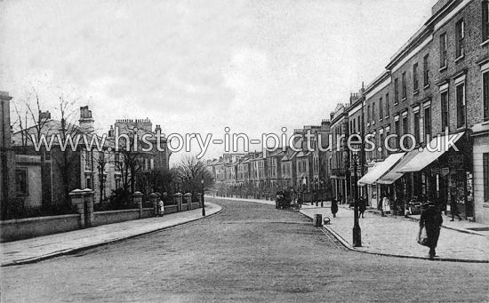 Boundary Road, St John's Wood, London. c.1905